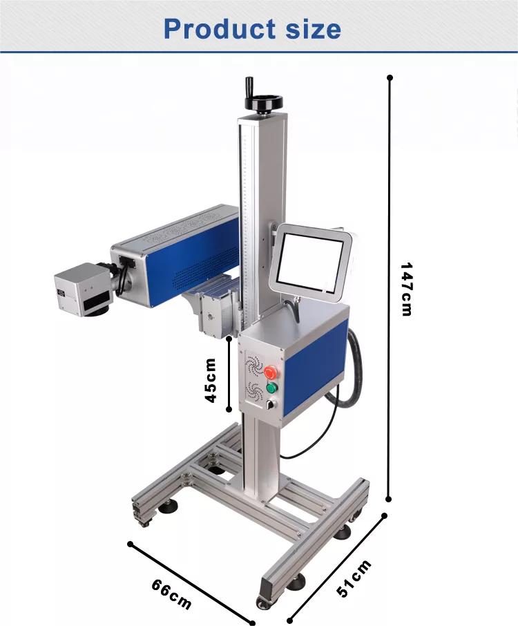 china fiber laser marking machine 30w