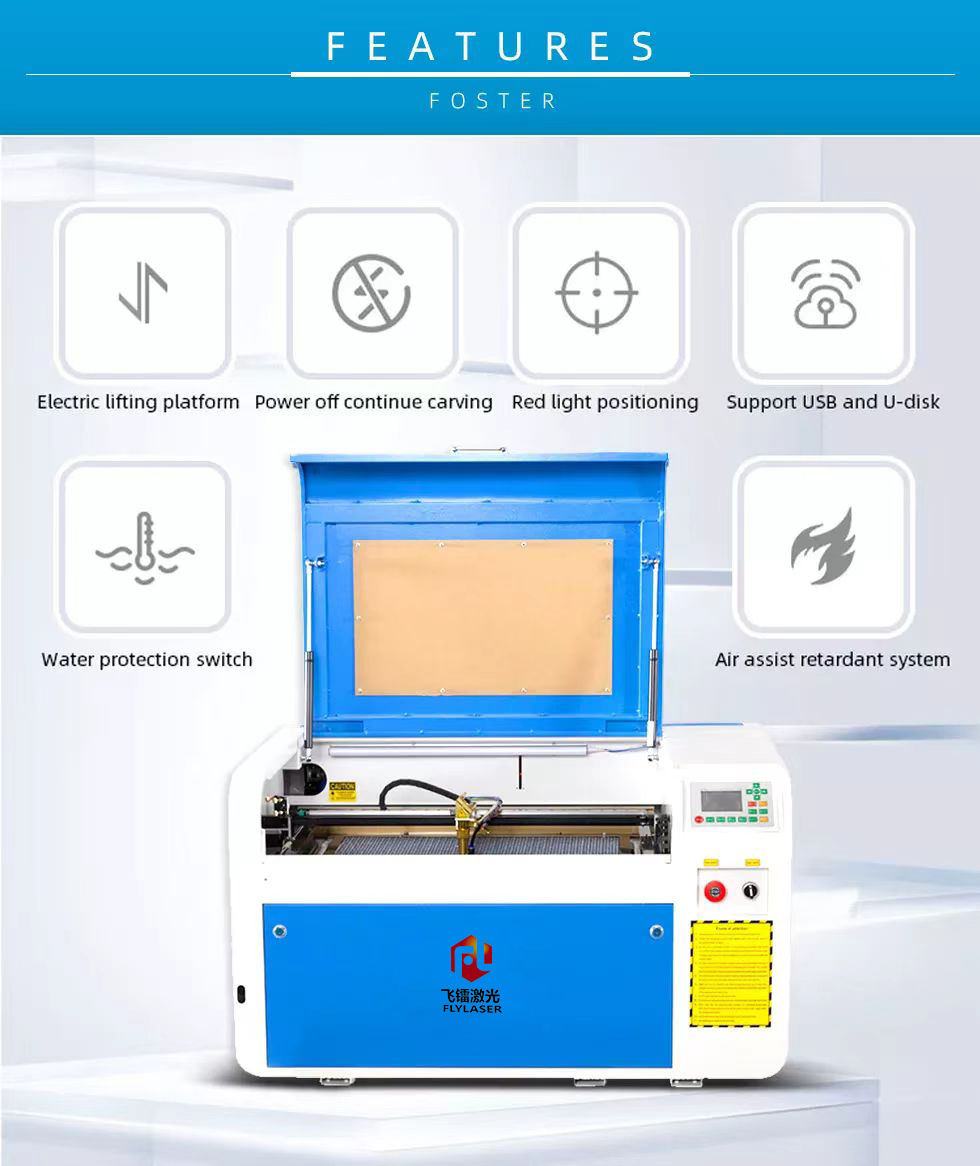 china co2 cnc laser cutting machine