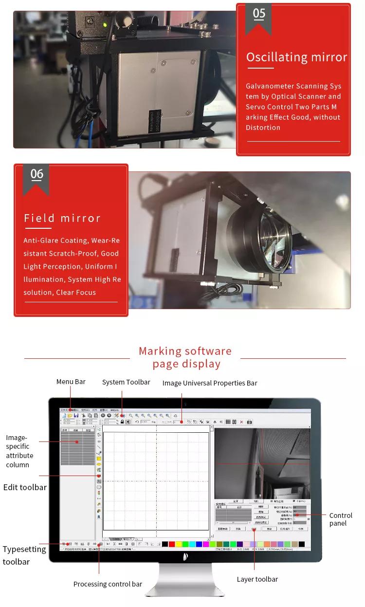 ccd uv laser marking machine 3w factory